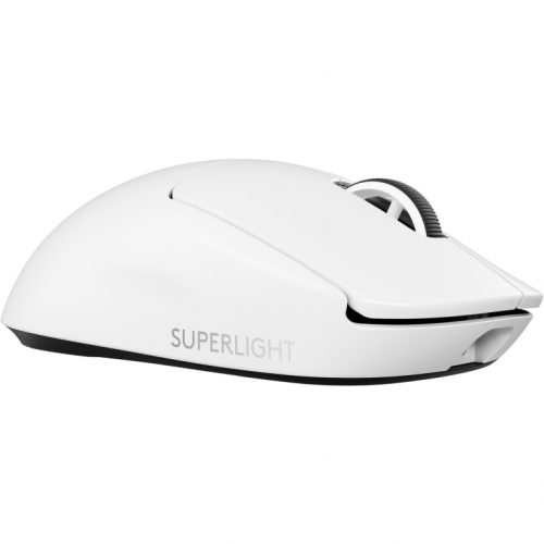 Logitech G PRO X SUPERLIGHT 2 Mouse optical 5 buttons wireless 2.4 GHz USB MAU Logitech LIGHTSPEED receiver white