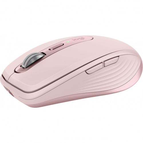 Logitech MX Anywhere 3S - Mouse - optical - 6 buttons - wireless - Bluetooth - Rose