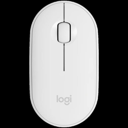 LOGITECH M350S Pebble 2 Bluetooth Mouse - TONAL WHITE