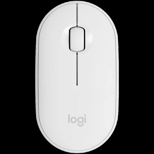 LOGITECH M350S Pebble 2 Bluetooth Mouse - TONAL WHITE