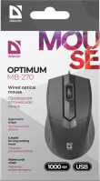 Defender Optimum MB-270 mouse Office Right-hand USB Type-A Optical 1000 DPI