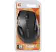 MOUSE DEFENDER ACCURA MM-295 RF BLACK OPTICAL 1600DPI 6P