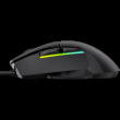 LORGAR Jetter 357, gaming mouse, Optical Gaming Mouse with 6 programmable buttons, Pixart ATG4090 sensor, DPI can be up to 8000, 30 million times key life, 1.8m PVC USB cable, Matt UV coating and RGB lights with 4 LED flowing mode,