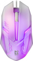 MOUSE DEFENDER CYBER MB-560L WHITE 7-COLORS BACKLIGHT