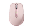  Logitech MX Anywhere 3S Mouse - RF Wireless + Bluetooth, Laser, 8000 DPI, Rose