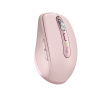 Logitech MX Anywhere 3S Mouse - RF Wireless + Bluetooth, Laser, 8000 DPI, Rose