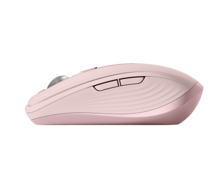  Logitech MX Anywhere 3S Mouse - RF Wireless + Bluetooth, Laser, 8000 DPI, Rose