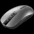 CANYON MW-18, 2.4GHz Wireless Rechargeable Mouse with Pixart sensor, 4keys, Silent switch for right/left keys,DPI: 800/1200/1600, Max. usage 50 hours for one time full charged, 300mAh Li-poly battery, Dark grey, cable length 0.6m, 116.4*63.3*32.3mm,