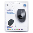 Logilink | Maus Laser Bluetooth mit 5 Tasten | Bluetooth Laser Mouse; | wireless | Black