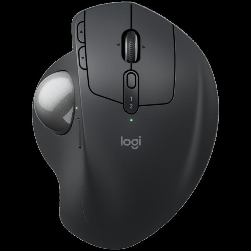 LOGITECH MX Ergo S Advanced Wireless Trackball - GRAPHITE - 2.4GHZ/BT - EMEA28-935 - EMEA