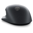 Dell | Gaming Mouse | AW620M | Wired/Wireless | Alienware Wireless Gaming Mouse | Dark Side of the Moon