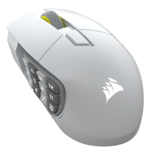 Corsair SCIMITAR ELITE WIRELESS SE mouse Gaming Right-hand RF Wireless + Bluetooth Optical 33000 DPI WLONONWCRMTPA