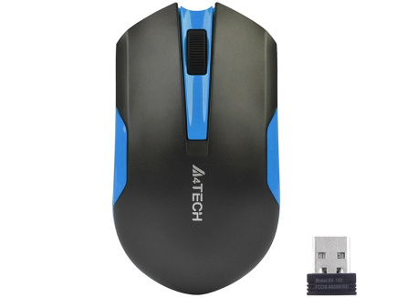 A4Tech G3-200N mouse Ambidextrous RF Wireless Optical 1000 DPI PERA4TMYS0429