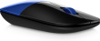 HP Z3700 Blue Wireless Mouse