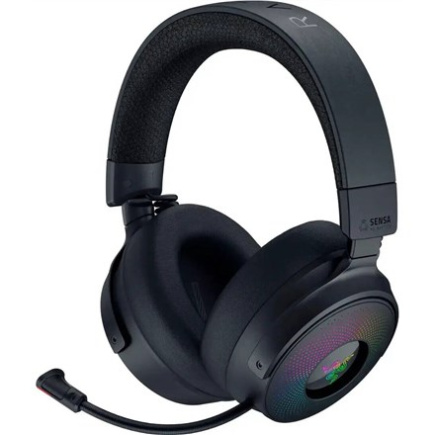 Razer Kraken V4 Pro Kõrvaklapid mikrofoniga Wired & Wireless Head-band Gaming USB Type-A Bluetooth Black