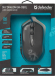 Defender GM-090L mouse Right-hand USB Type-A Optical 3200 DPI