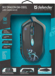 Defender GM-090L mouse Right-hand USB Type-A Optical 3200 DPI