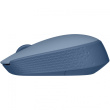 Logitech M171 Mouse right and left-handed optical 3 buttons wireless 2.4 GHz USB wireless receiver blue/grey 340278