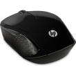 HP Maus 200 Schwarz Kabellos Scrollrad Optisch