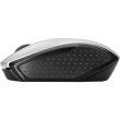 HP Maus 200 Kabellos USB-A 3-Tasten Silber/Schwarz