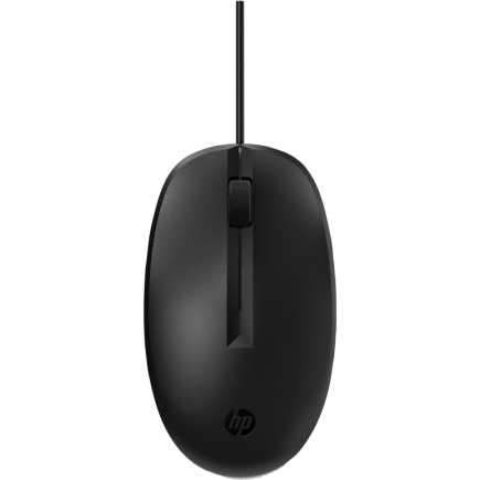 HP Maus 125 Kabelgebunden USB-A 3-Tasten Schwarz