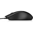 HP 105 Wired Mouse Black USB-A