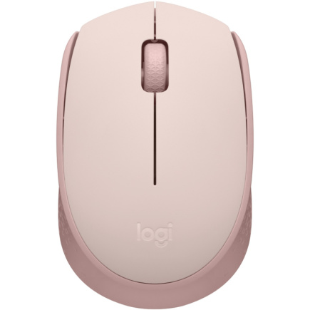 Logitech M171 Mouse right and left-handed optical 3 buttons wireless 2.4 GHz USB wireless receiver pink 340280