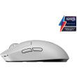 Logitech G PRO X SUPERLIGHT 2 Mouse optical 5 buttons wireless 2.4 GHz USB MAU Logitech LIGHTSPEED receiver Valge