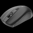CANYON MW-7, 2.4Ghz wireless mouse, 6 buttons, DPI 800/1200/1600, with 1 AA battery ,size 110*60*37mm,58g,black
