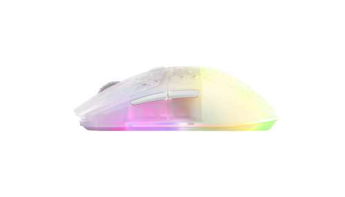 Steelseries Aerox 3 Wireless Ghost mouse Gaming Right-hand RF Wireless + Bluetooth Optical 18000 DPI