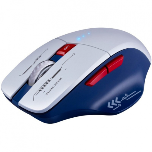 MOUSE DEFENDER GM-126 TISA RF+BT OPTIC 1600dpi 6P Valge