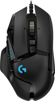 Logitech G502 HERO, wired gaming mouse, black