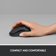 LOGITECH M220 Silent Black - 2.4GHZ - EMEA