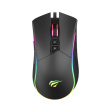 Havit MS1001S - Optical right-handed gaming mouse, USB type A, Black-grey