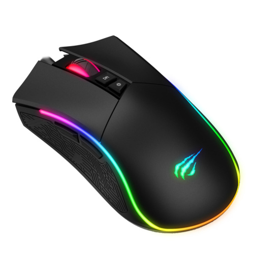 Havit MS1001S - Optical right-handed gaming mouse, USB type A, Black-grey
