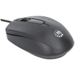 MANHATTAN Comfort II Optische USB-Maus schwarz
