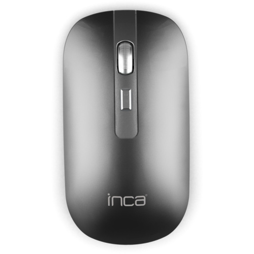 INCA Maus IWM-531RG 1600 DPI,Wireless & BT ,Akku, silber retail