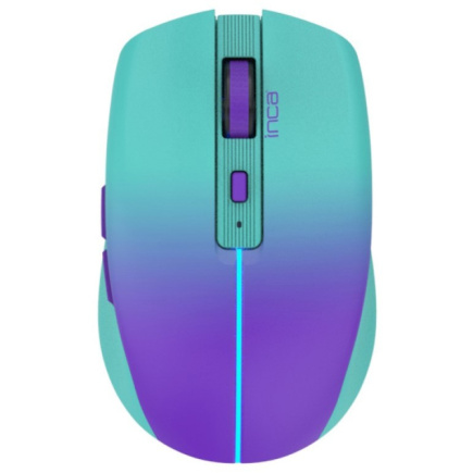 INCA Maus IWM-511RM 1600 DPI,Wrls & BT,6D Taste, Blau