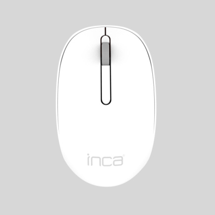 INCA Maus IWM-241RB 1200 DPI,CANDY DESIGN 3D Weiß, 2,4GHz