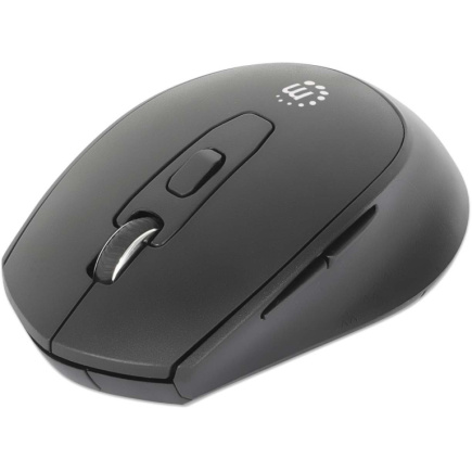 MANHATTAN MW6200 USB-A Funkmaus 6 Tasten und Mausrad schwarz