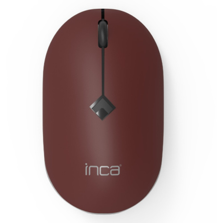 INCA Maus IWM-231RB 1600 DPI,Wireless,4 Tast.,Brown,2,4GHz