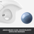 Logitech M575 ERGO Wireless Trackball Valge