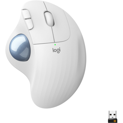 Logitech M575 ERGO Wireless Trackball Valge