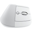 LOGITECH Lift for Mac Vertical mouse ergonomic optical 6 buttons wireless Bluetooth Bolt USB receiver off-Valge