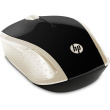 HP 200 Maus kabellos schwarz. gold