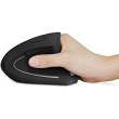 ANKER A7852 kabellose vertikale 2.4G ergonomische Maus mit Nano USB-Dongle Vor/Zurck-Tasten (2x AAA Batt. nicht enthalten)