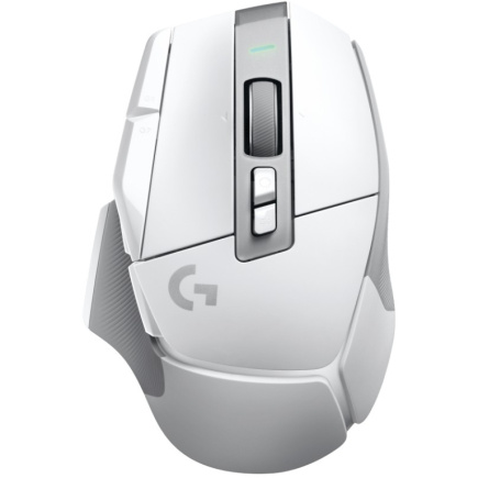 Logitech G G502 X LIGHTSPEED Mouse optical 8 buttons wireless 2.4 GHz USB MAU Logitech LIGHTSPEED receiver Valge