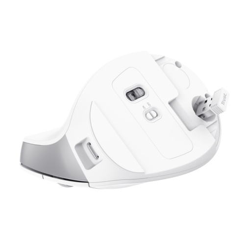Trust Bayo II - Ergonomic Wireless Mouse (white)