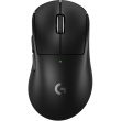 Logitech G PRO X SUPERLIGHT 2 DEX - Maus - ergonomisch - Fr Rechtshänder - optisch - 5 Tasten - kabellos. kabelgebunden - 2.4 GHz. USB - Schwarz