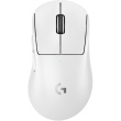 Logitech G PRO X SUPERLIGHT 2 DEX - Maus - ergonomisch - Fr Rechtshänder - optisch - 5 Tasten - kabellos. kabelgebunden - 2.4 GHz. USB - wei